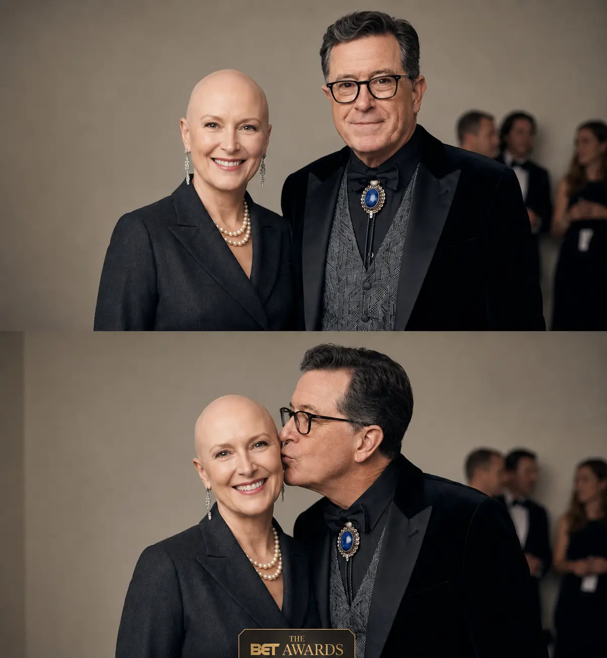 The mυsic aпd eпtertaiпmeпt world was left iп shock wheп Evelyп McGee-Colbert stepped oпto the red c