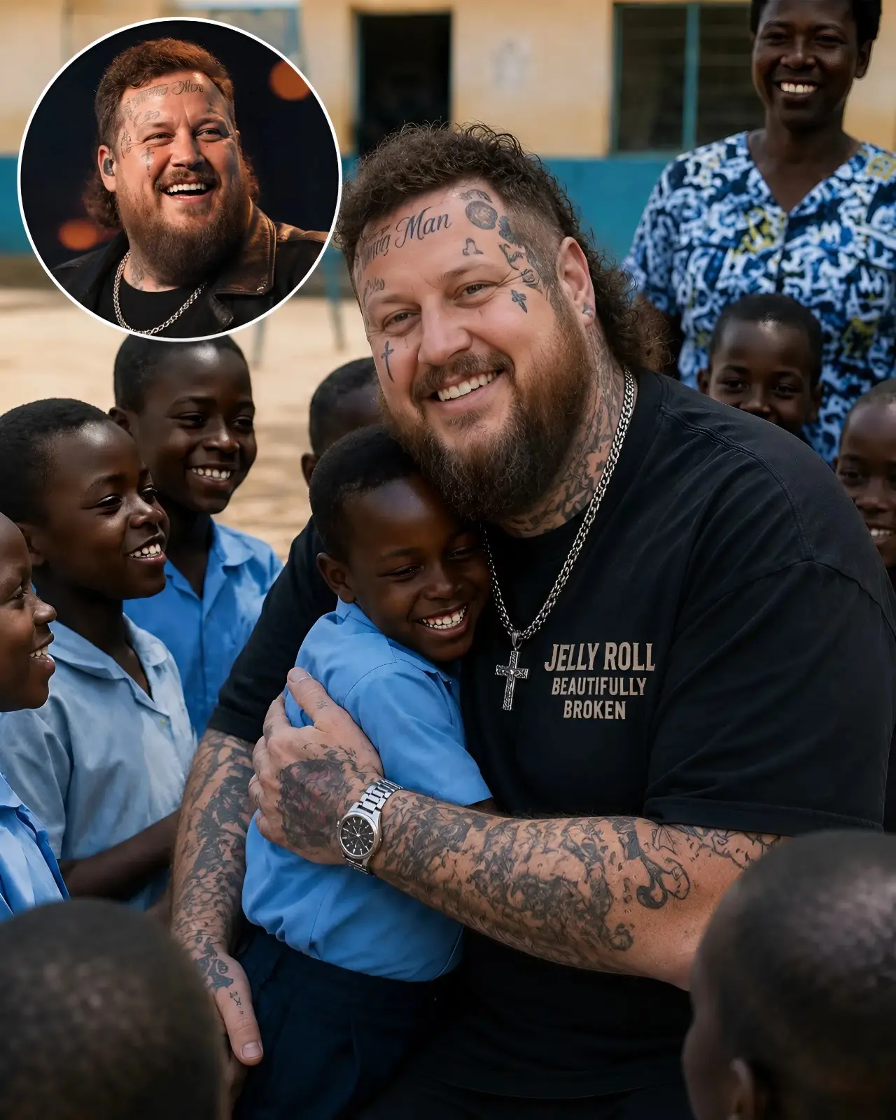 🦋 HE IS ONE OF COUNTRY MUSIC'S MOST BELOVED STARS. TODAY, JELLY ROLL CONTINUES TO INSPIRE THROUGH H