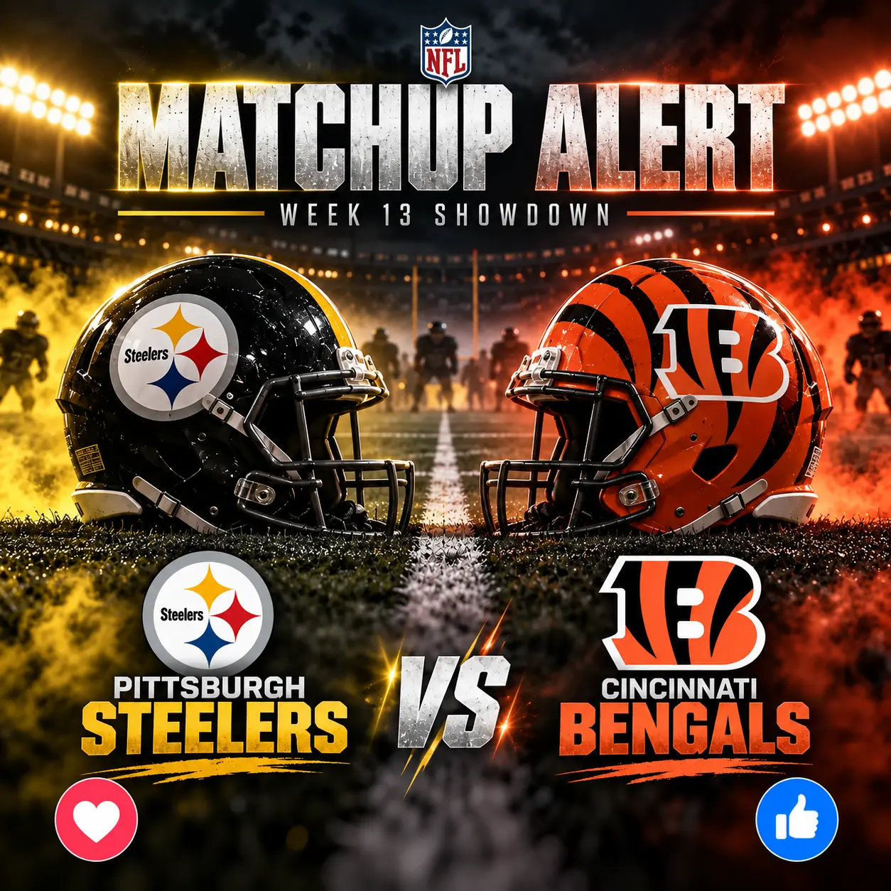 🚨🏈👀 MATCHUP ALERT: PITTSBURGH STEELERS VS. CINCINNATI BENGALS - THE WEEK 3 SH