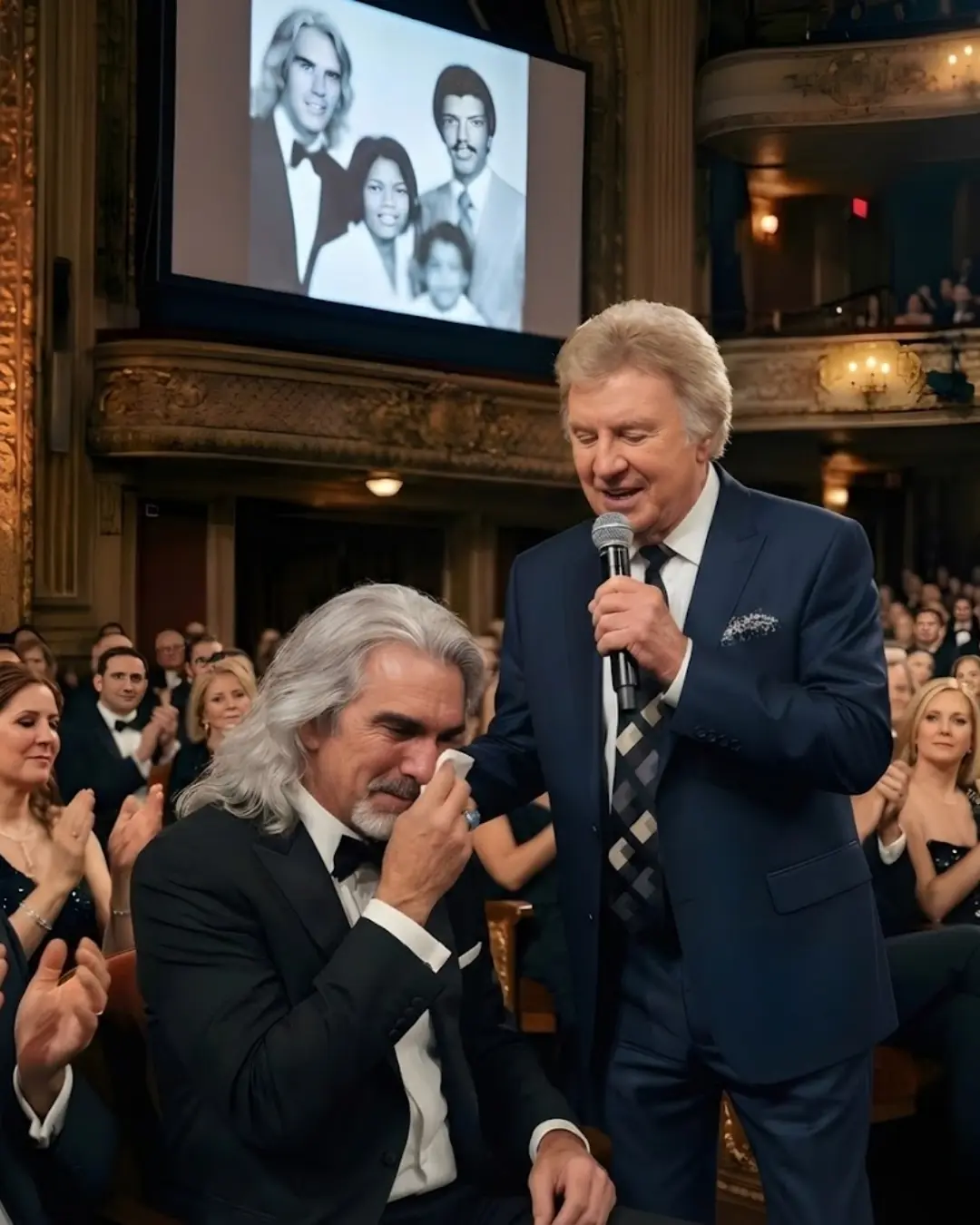 🎤 A SPECIAL MOMENT: Last night, Guy Penrod’s close friend, Bill Gaither, stepped onto the stage and