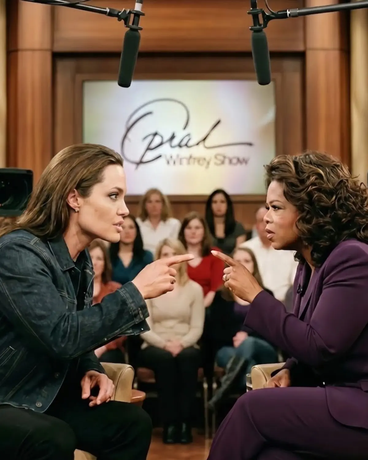 🚨 GLOBAL SCANDAL ALARM: Oprah Winfrey and Angelina Jolie Clash Over Explosive Diplomatic Claims!