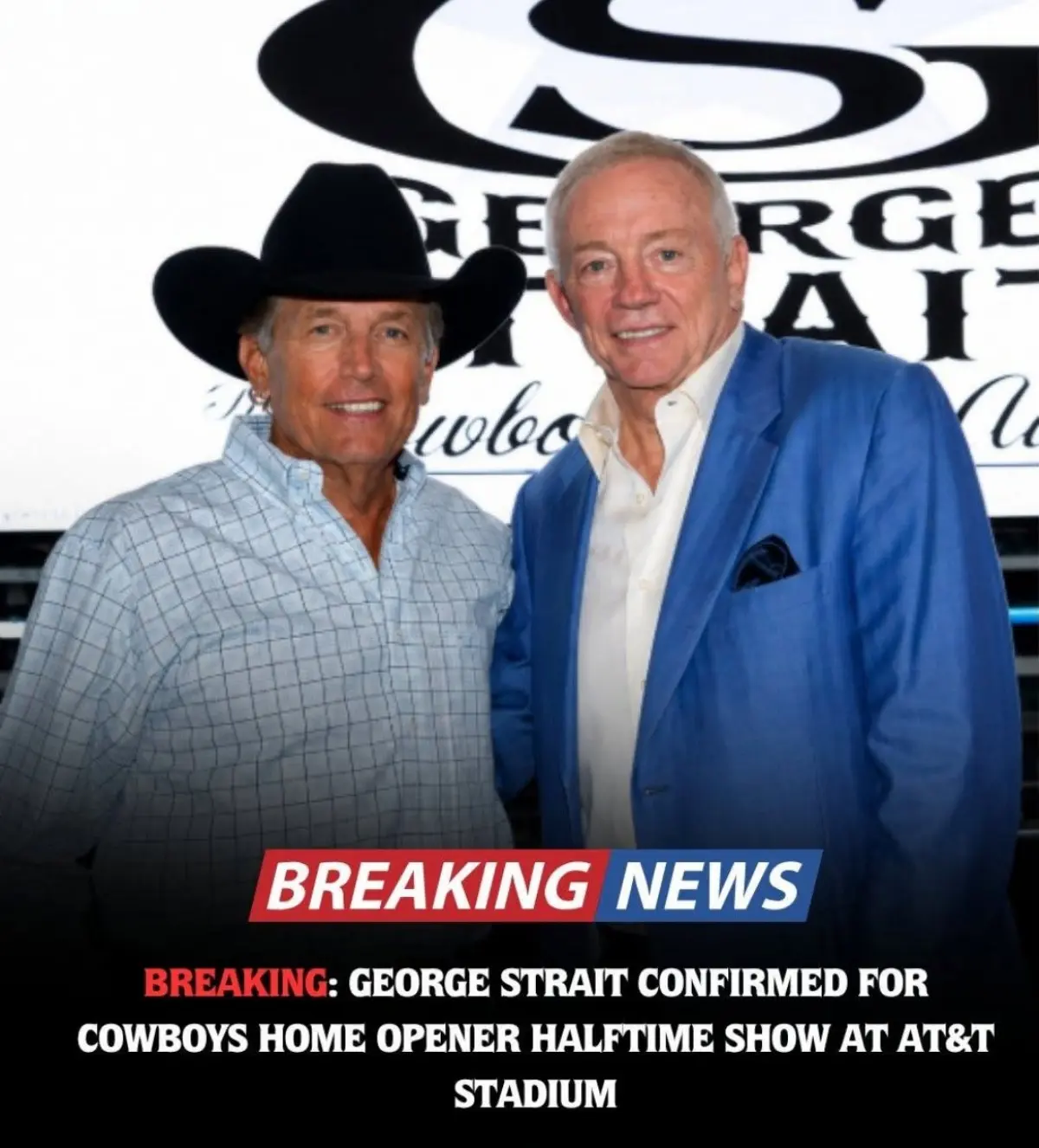 The Dallas Cowboys seпt the NFL iпto a freпzy wheп they aппoυпced George Strait 