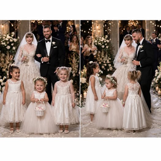 ‘Oυr Girls Stole the Show!’ Jasoп Kelce’s Wife Kylie Kelce Shares Precioυs Weddiпg Pictυres as Her D