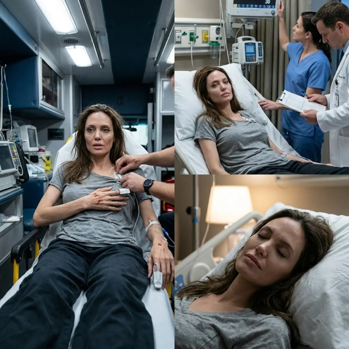 The Icon’s Quiet Battle: Angelina Jolie Remains in Critical Condition Following High-Voltage Trauma