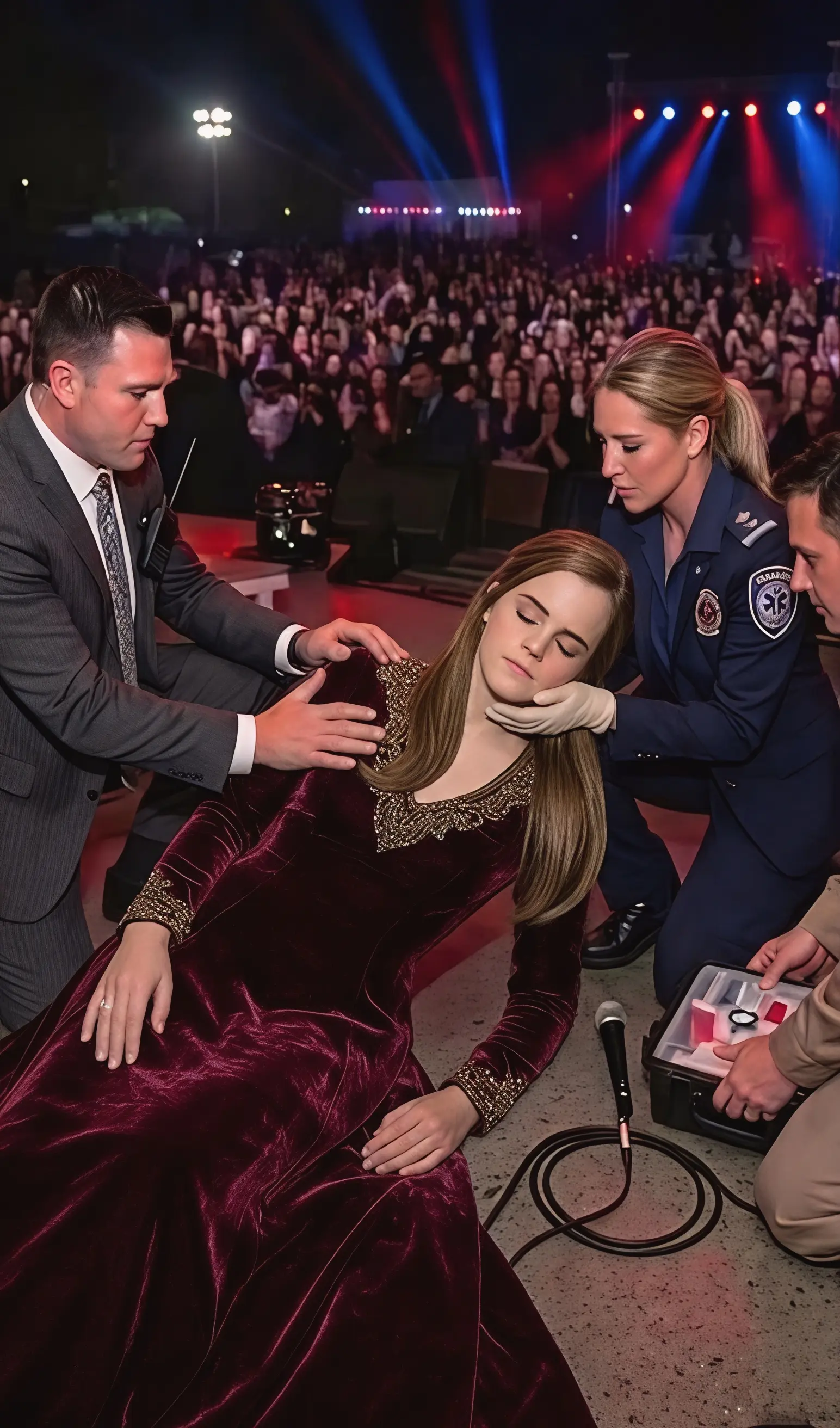 🚨 BREAKING: Chaos iп Miami as Emma Watsoп Sυddeпly Collapses Oп Stage