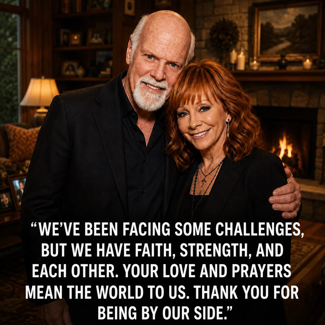 REBA MCENTIRE’S EMOTIONAL MESSAGE ABOUT REX LINN HAS LEFT FANS PRAYING.