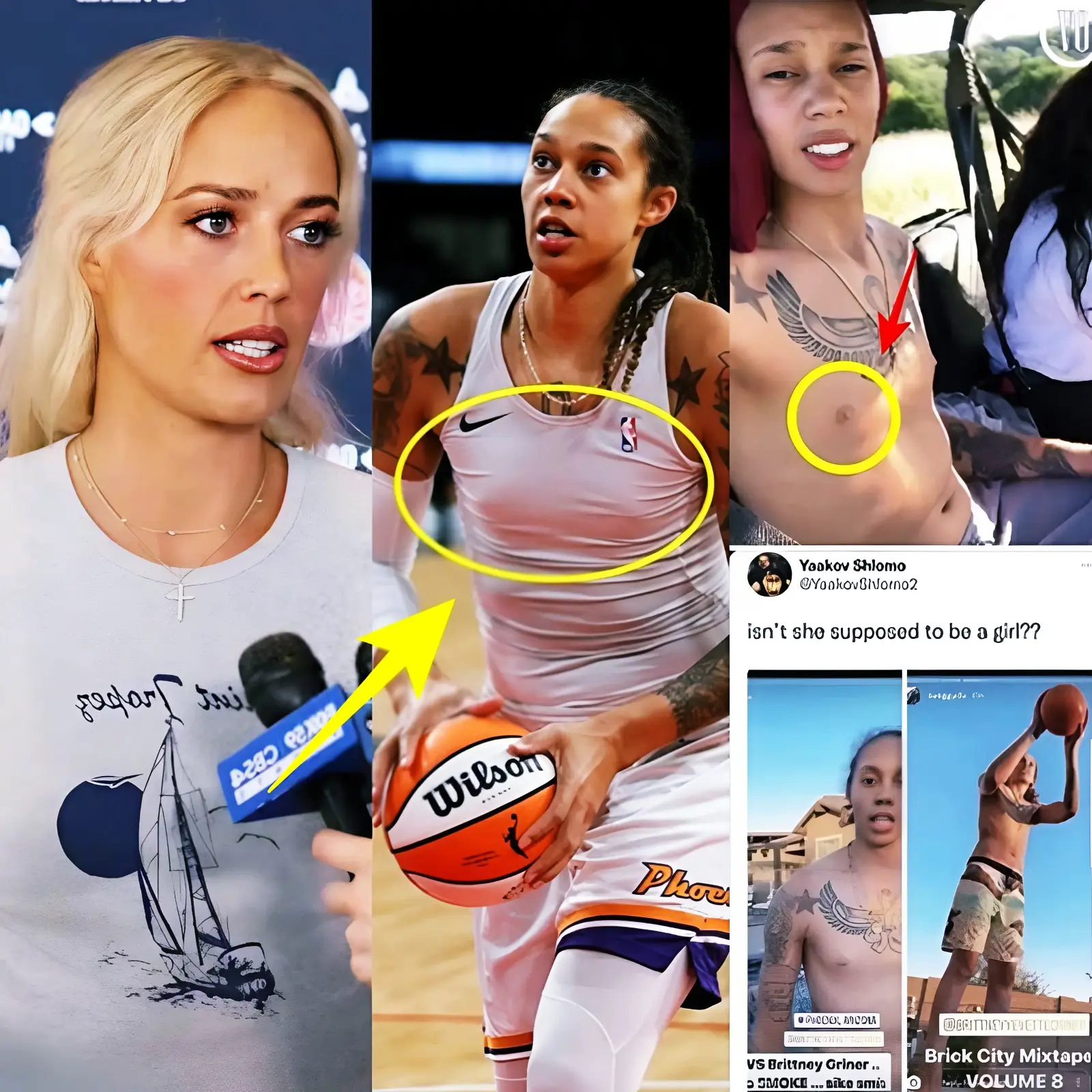 THIS JUST HAPPENED: Sophie cunningham calls Brittney Griner a ‘shit’ after discovering the truth abo