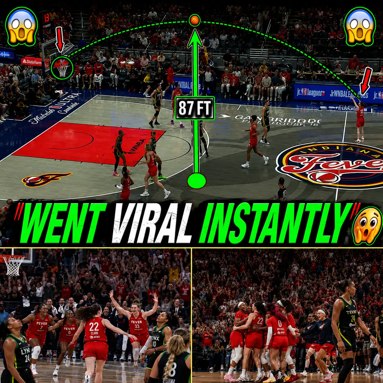 🔥🏀 CAITLIN CLARK’S DEEP THREE TOOK ONLY SECONDS — BUT ONE TINY DETAIL HAD FANS HITTING REPLAY AGAI