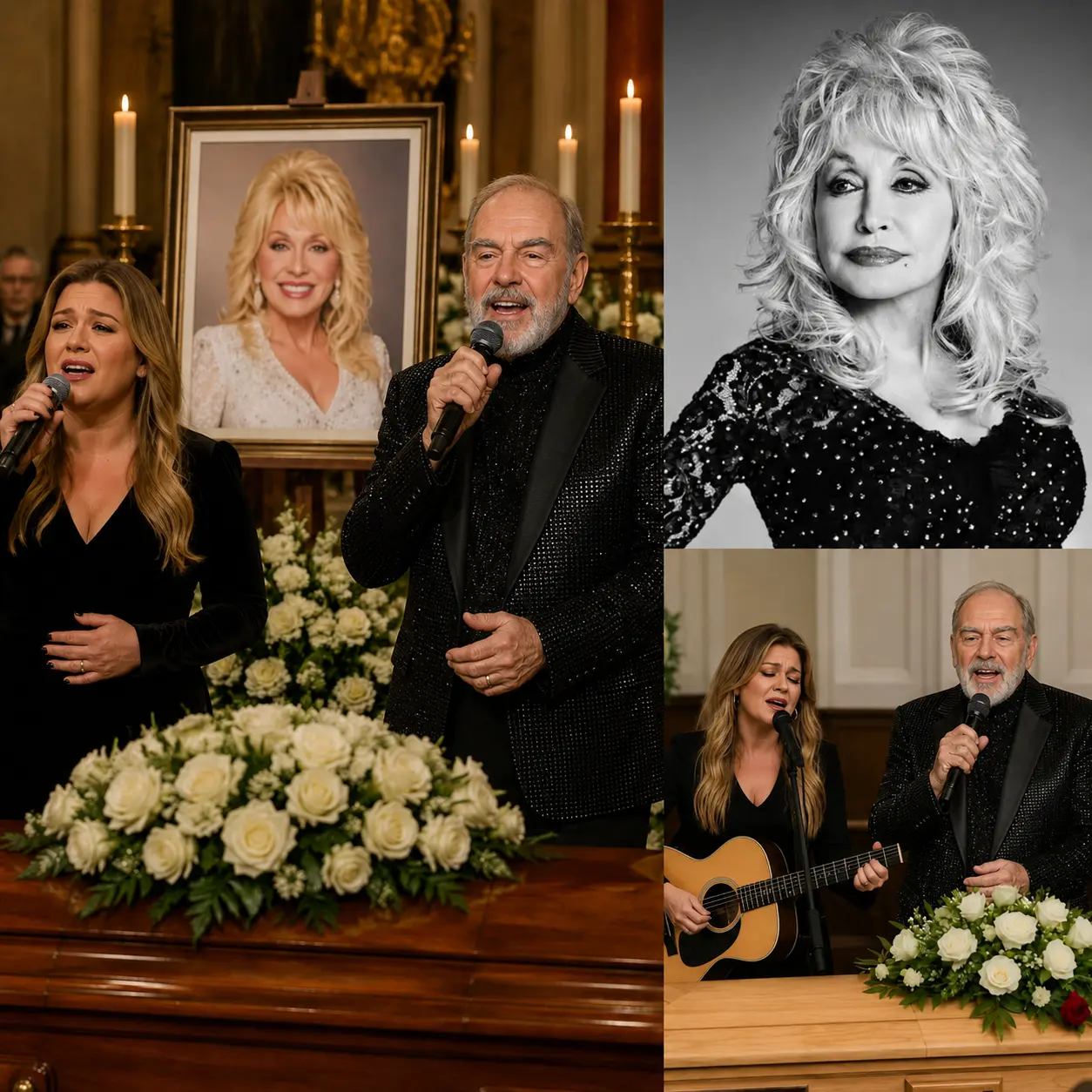  ONE SONG, TWO LEGENDS, AND A FINAL GOODBYE: KELLY CLARKSON & NEIL DIAMOND MAKE A SURPRISE APPEARANC