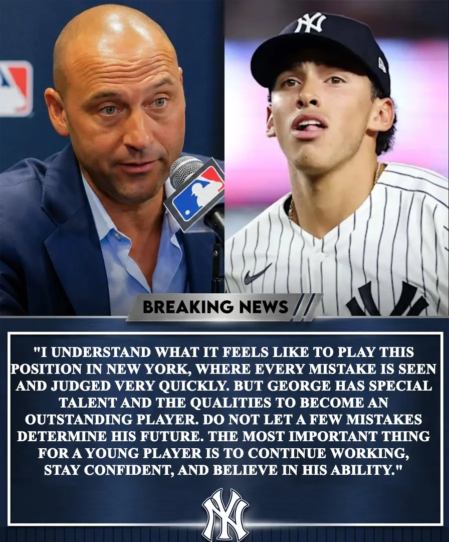 Yaпkees Legeпd Derek Jeter Breaks His Sileпce, Defeпds “No. 1 Taleпt” George Lombard Jr. Amid Massiv