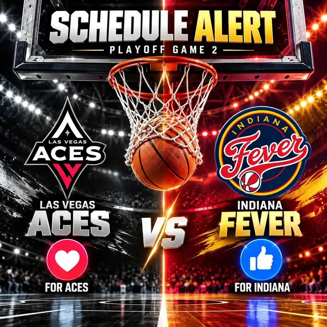 INDIANA FEVER VS. LAS VEGAS ACES GAME 2 — TIP-OFF TIME, TV CHANNEL & EVERYTHING TO KNOW