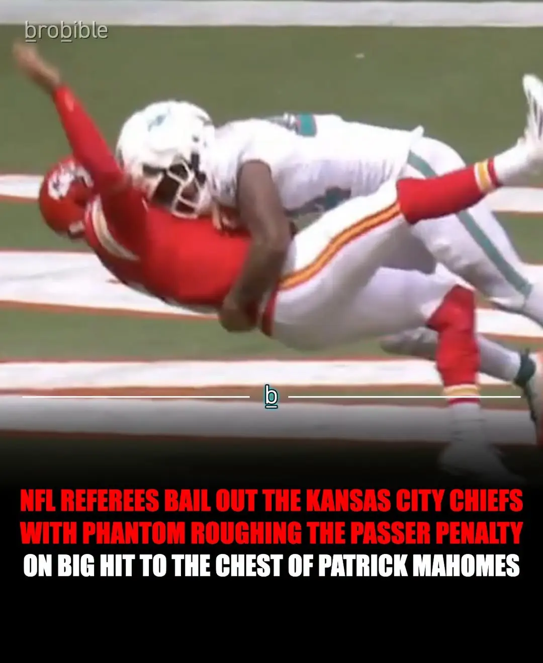 The Miami Dolphins had a chance to stop the Kansas City Chiefs deep in their own territory but Patri