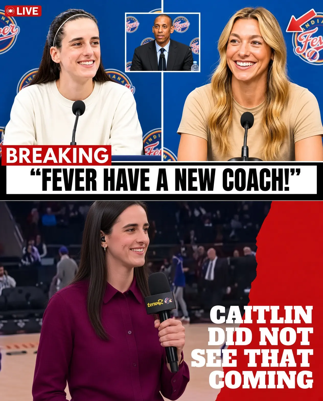 BREAKING: Caitlin Clark, Sophie & Reggie Miller DROP BOMBSHELL NEWS That Has WNBA Fans STUNNED!
    