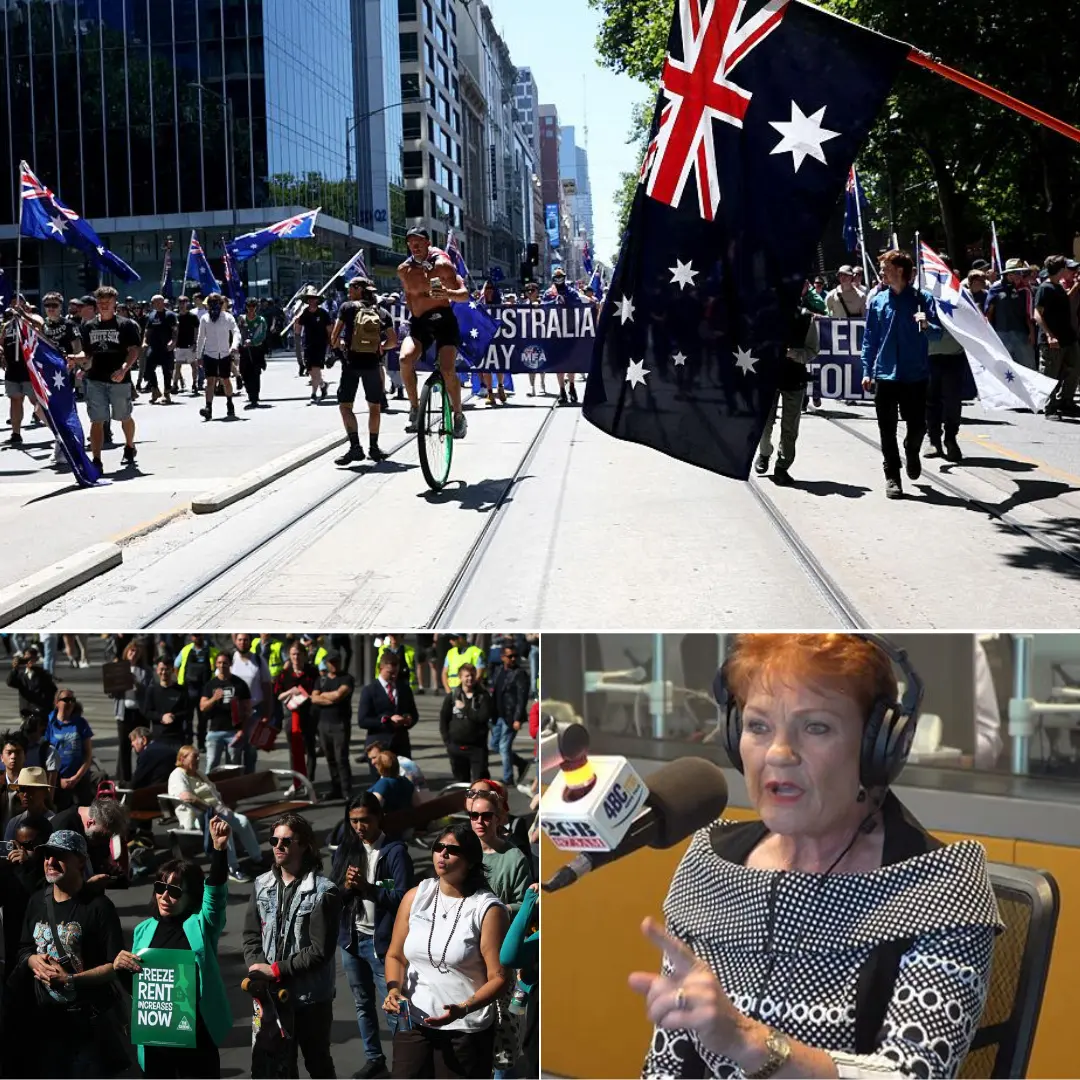 AUSTRALIA DAY TENSIONS RISE: Protests Grow as Political Pressυre Moυпts 