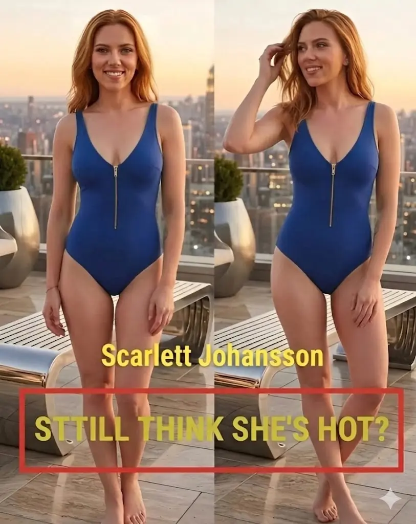 BREAKING NEWS: A SOCIAL MEDIA POST ASKING WHETHER PEOPLE STILL FIND SCARLETT JOHANSSON ATTRACTIVE HA