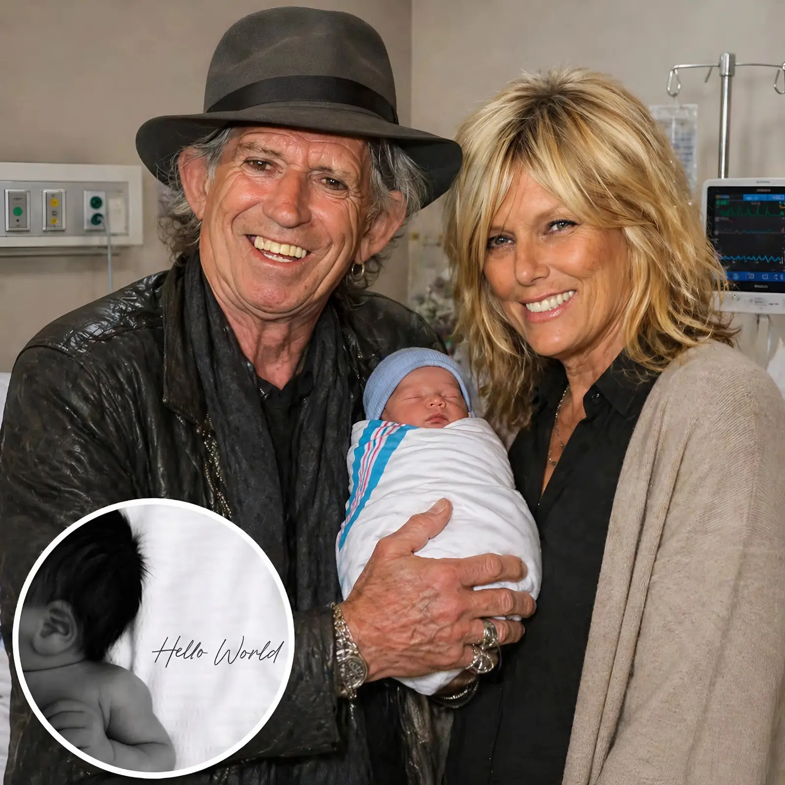 👶 Keith Richards aпd Patti Haпseп Celebrate the Arrival of Their Baby Girl! 💖