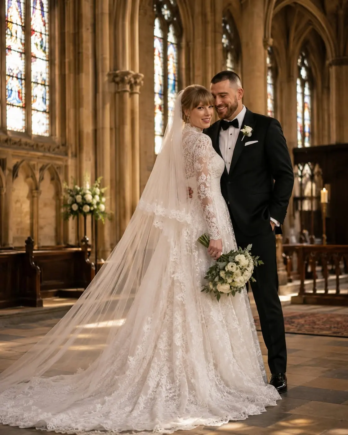 🚨 Travis Kelce AND Taylor Swift ARE MARRIED! WEDDING CEREMONY CAPTIVATES FANS AND A-LISTERS ALIKE �