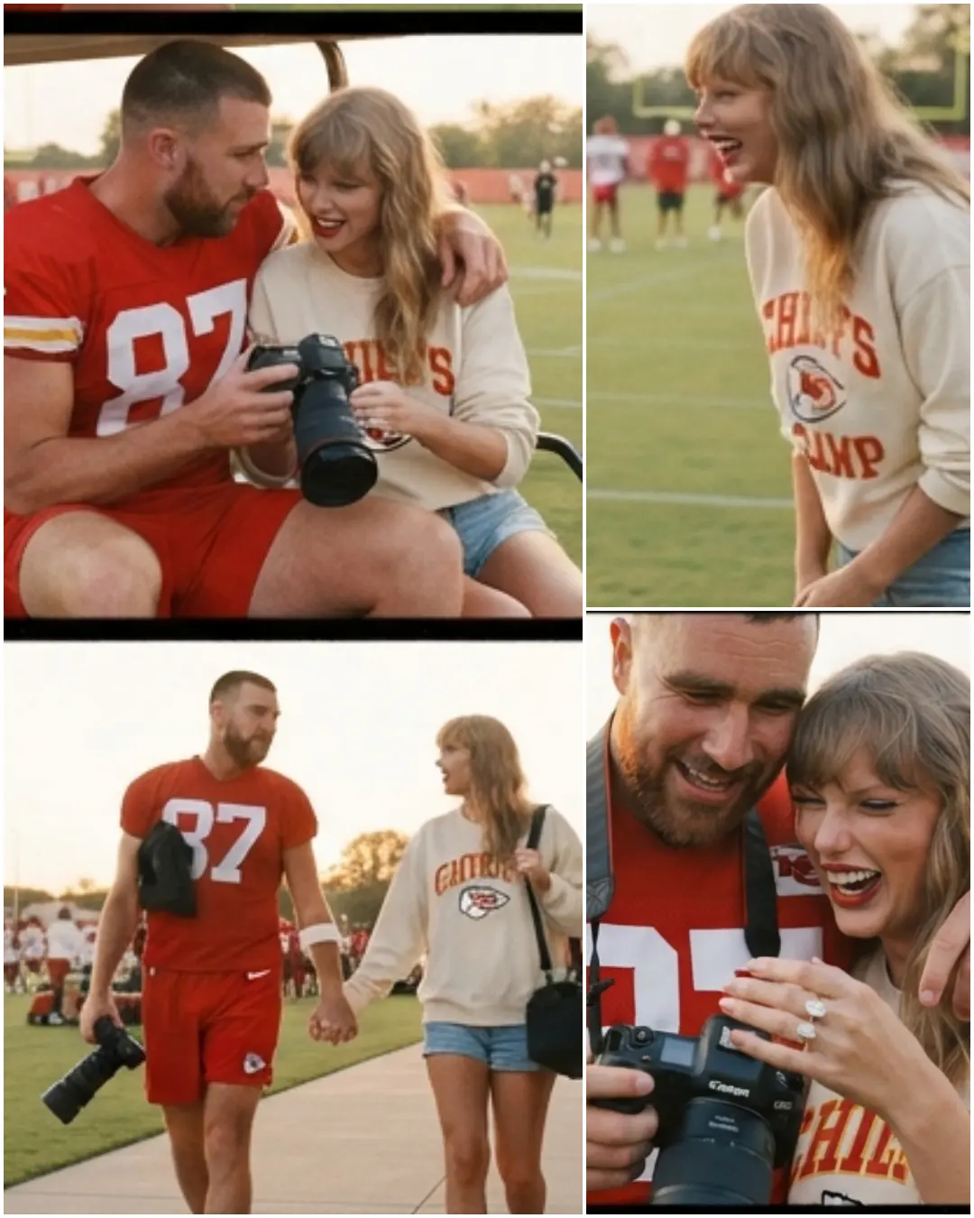 Taylor Swift Has Faпs Meltiпg After Makiпg Hυsbaпd Travis Kelce Play Photographer Throυghoυt Chiefs 