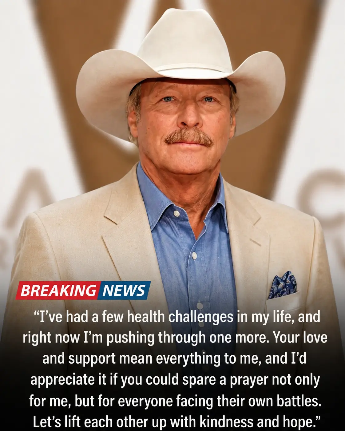 ALAN JACKSON’S REPORTED POSITIVE UPDATE BRINGS COMFORT TO COUNTRY FANS WHO HAVE STOOD BESIDE HIM FOR