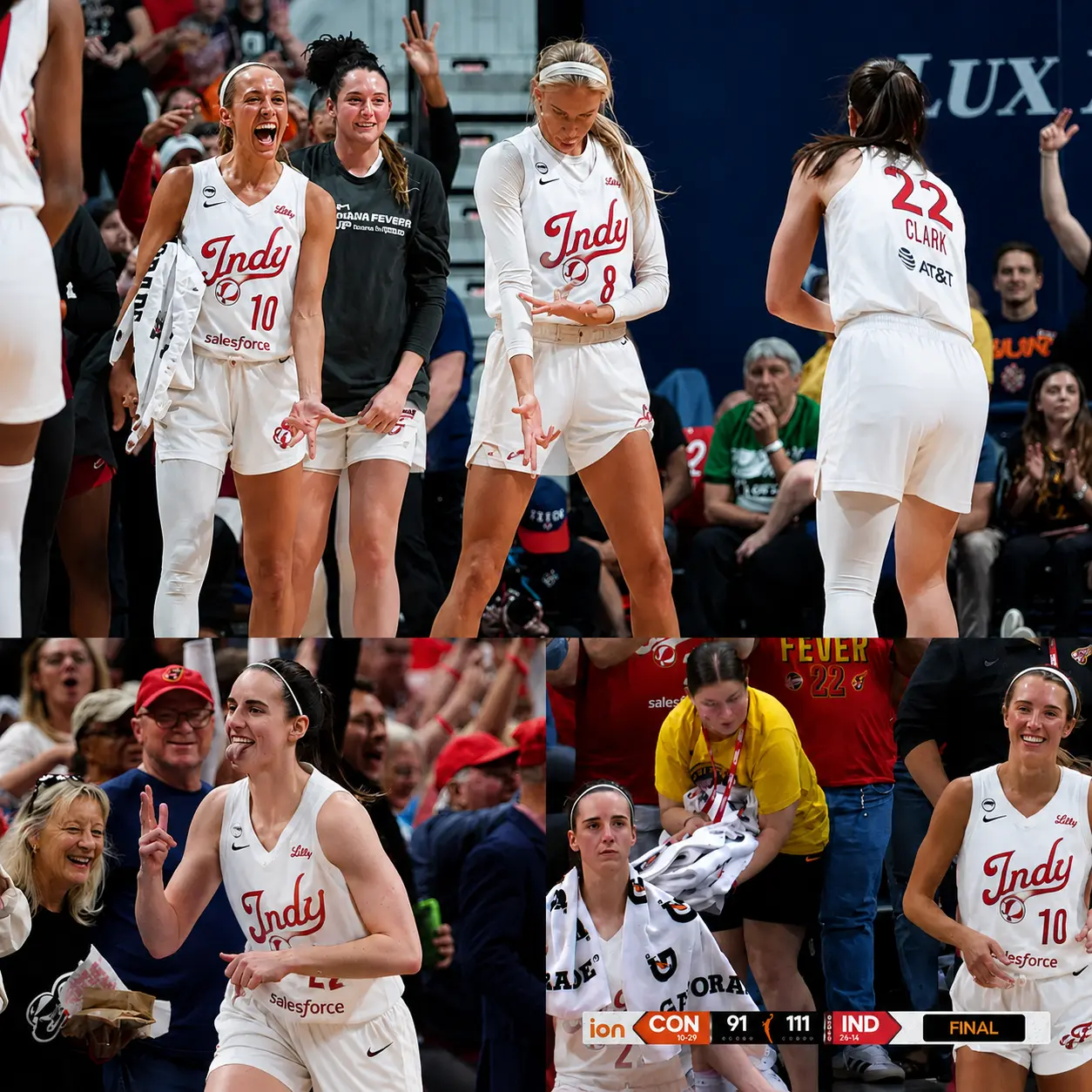 SOPHIE CUNNINGHAM FIGHTS BACK TEARS AFTER CAITLIN CLARK’S 15-WORD MESSAGE FOLLOWING FEVER’S STUNNING