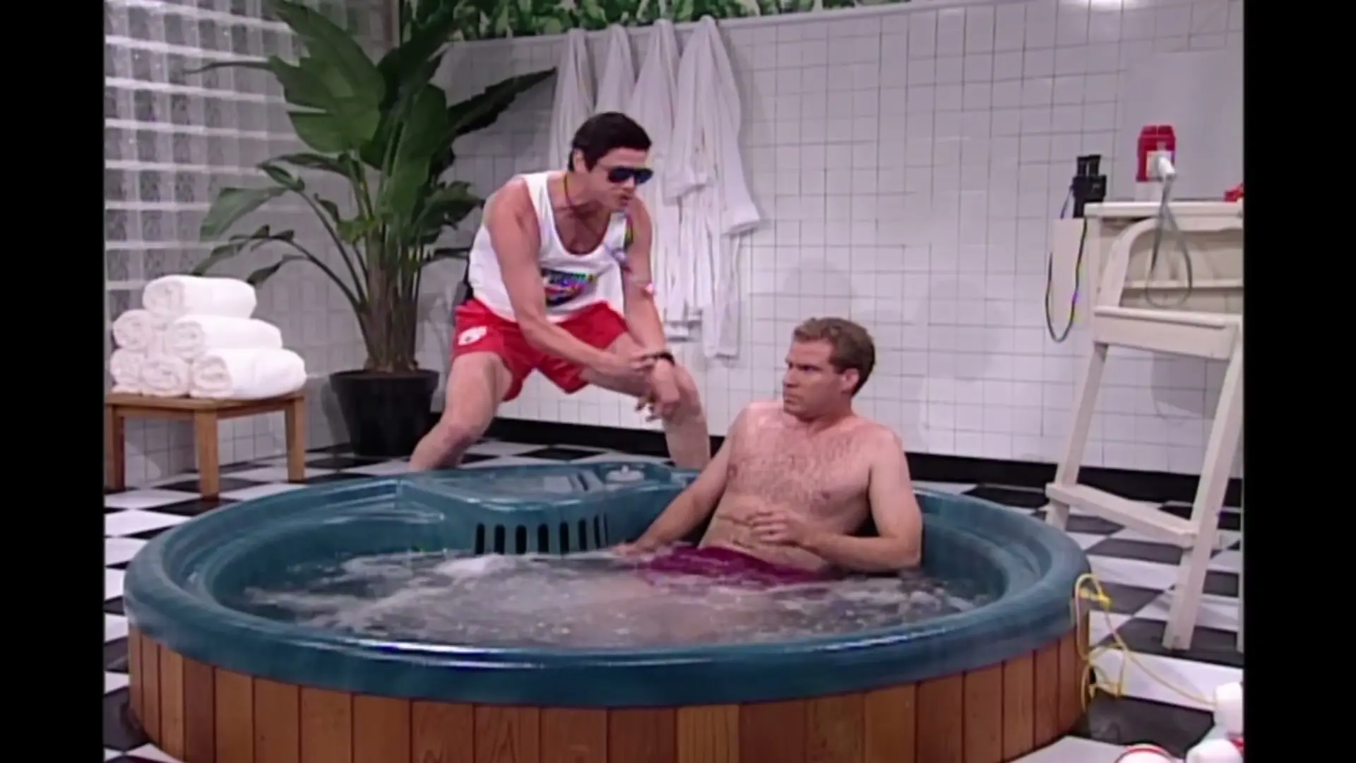 Inside Saturday Night Live's Most Unhinged Hot Tub Lifeguard Sketch