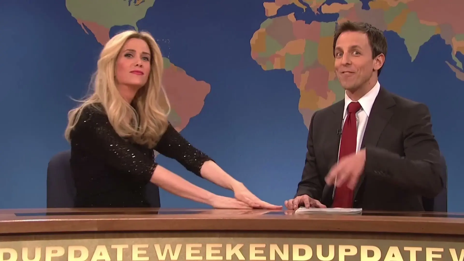 When SNL Flirting Expert Rebecca Larue Left Seth Meyers Speechless