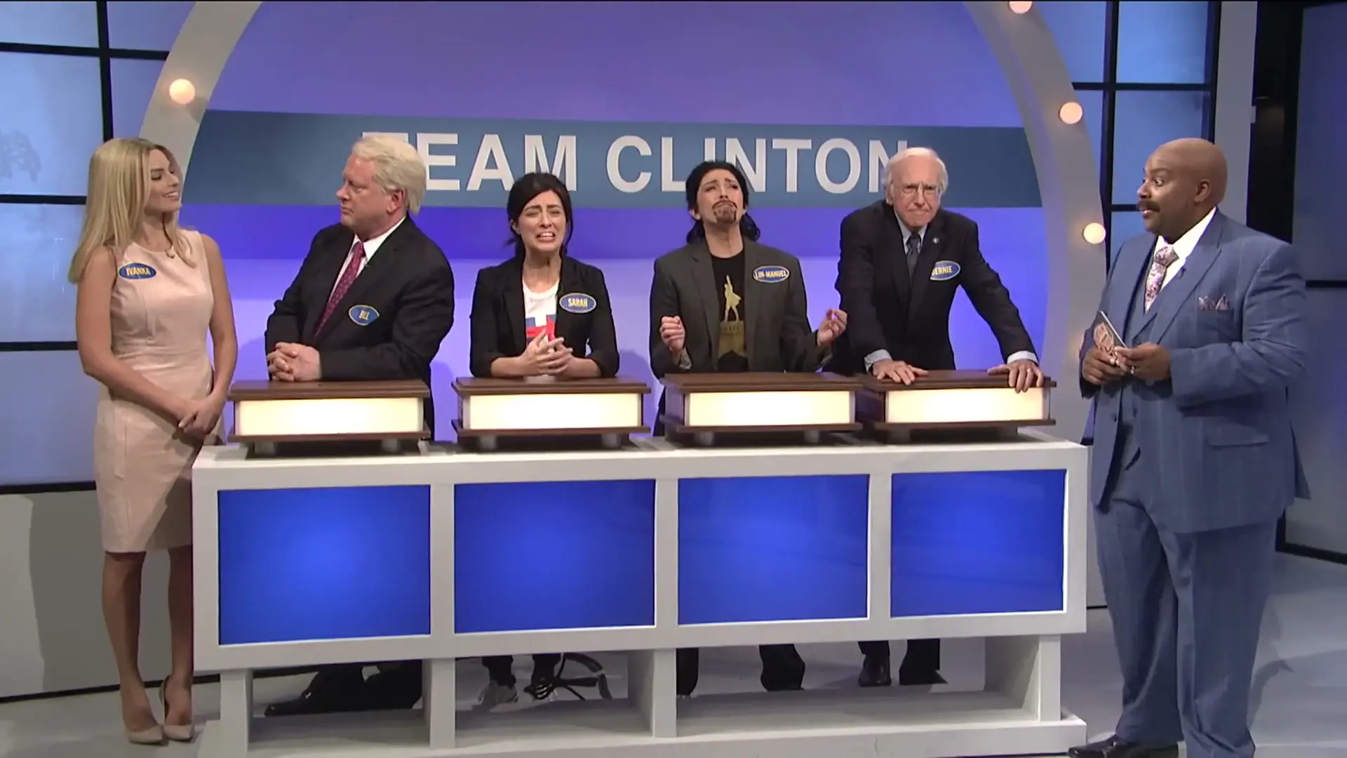 When Celebrity Family Feud Turned Into Political Chaos On SNL